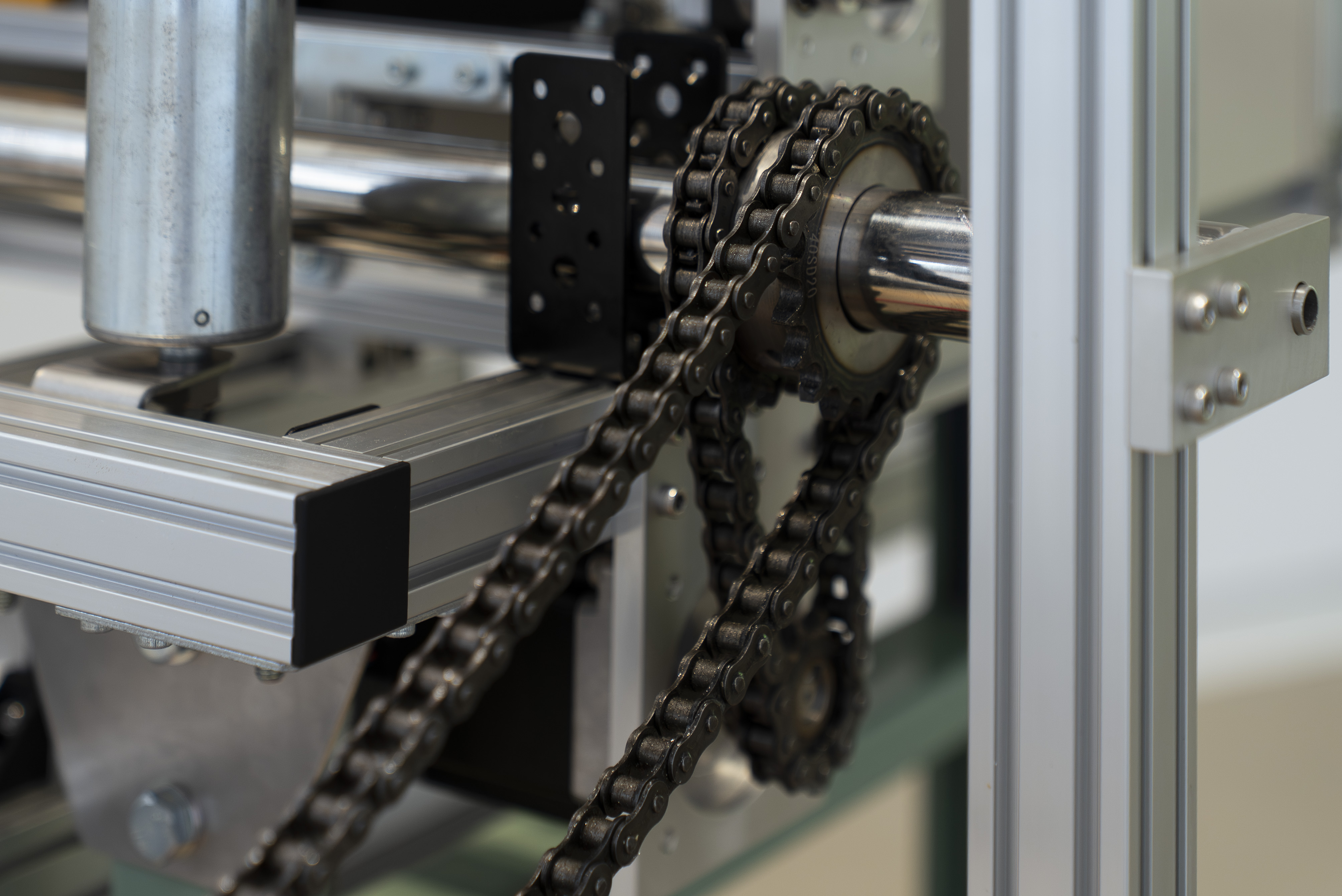 Installation view of the Drawing Machine Gazing at the Hands of a Broken Clock